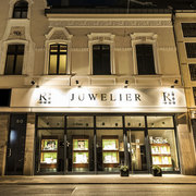 Juwelier Renner in Köln-Dellbrück:  Geschäft von Außen